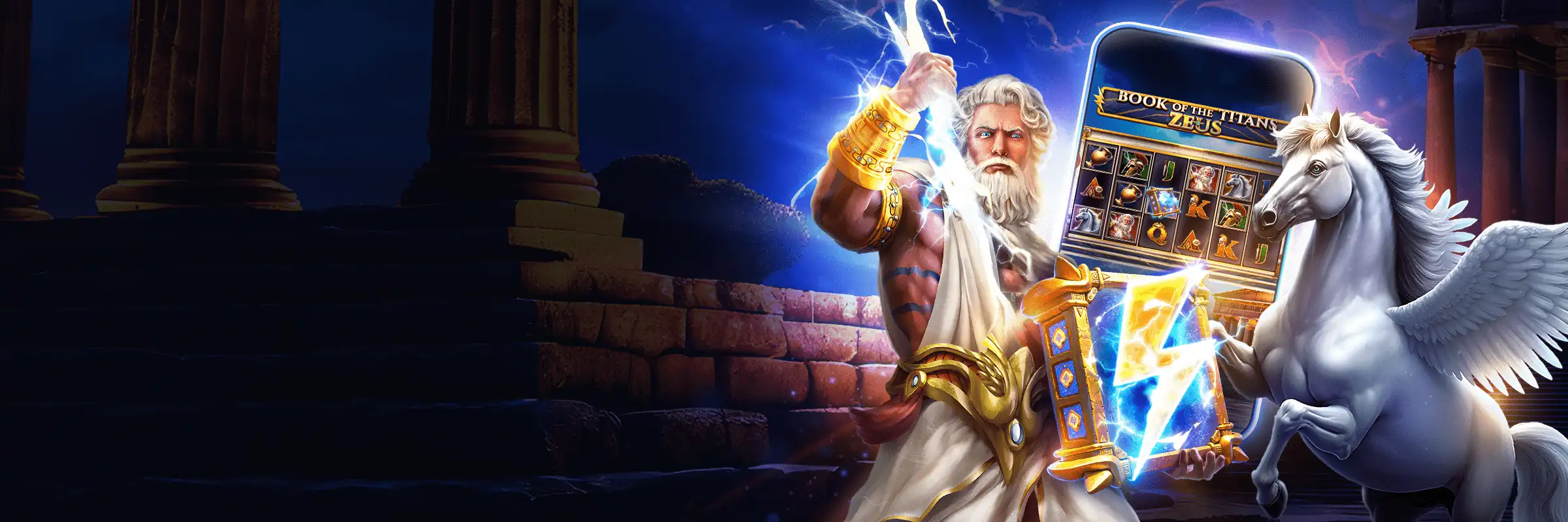 Excl. Game: Book of the Titans Zeus